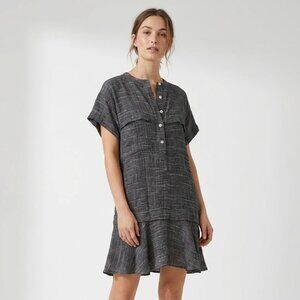 Hunter Bell Linen Mini Dress Size S